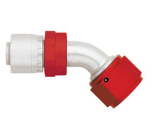 Aeroquip FBM4222 - #6 45 Deg Startlite Crimp Fitting