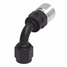 Aeroquip FCL4234 - 10an StreetLite Crimp Fitting 90-Degree
