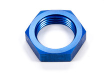 Aeroquip FCM2105 - Bulkhead Fitting Nut - 12 AN - Aluminum - Blue Anodized - Each