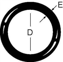 Aeroquip FCM3464 - O-Ring - 6 AN - EPR - Set of 5