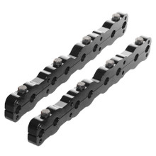 Air Flow Research 6207 - Rocker Arm Stud Girdle - Aluminum - Black Anodized - Small Block Ford - Pair