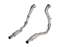 Akrapovic DP/L-AU/SS/1 - 2020 Audi RS6 Avant (C8) DownPipe (SS) w/Link Pipe Set (Does Not Fit w/L-AU/SS/6)