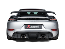 Akrapovic S-PO/TI/18/1 - 2020+ Porsche Cayman GT4 (718) Slip-On Race Line (Titanium) (Req Tips / Option 2)