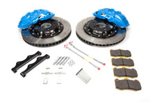 Alcon BKR6959B05 - 2009+ Nissan GT-R R35 380x33mm Rotor 4 Piston Caliper RC4 Rear Axle Kit - Sky Blue