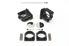AMS ALP.07.08.0006-3 - Alpha R35 GT-R Big Bore Billet Throttle Bodies - TB Set w/ Std Hose Flanges