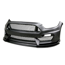 Anderson Composites AC-FB15FDMU-GR-GF - 15-16 Ford Mustang GT350 Style Fiberglass Front Bumper w/ Front Lip