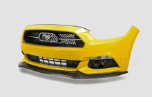 Anderson Composites AC-FL15FDMU-AC - 15-16 Ford Mustang Carbon Fiber Type-AC Front Chin Spoiler