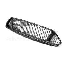 Anderson Composites AC-FG18FDMU-GT - 2018 Ford Mustang Type-GT Carbon Fiber Upper Grille