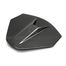 Anderson Composites AC-DA20CHC8-C - 20-21 Chevrolet Corvette C8 OE Carbon Fiber Decklid Housing (w/ Backup Camera)