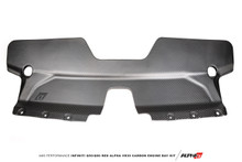 AMS ALP.28.06.0002-1 - Performance Infiniti Q50 / Q60 Red Alpha Matte Carbon Front Duct