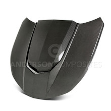Anderson Composites AC-HD16CHCAM-AZ-DS - 2016+ Type-AZ Camaro Double Sided Fiber Hood