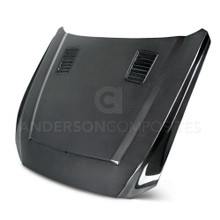 Anderson Composites AC-HD15FDMU-SN-DS - 15-17 Ford Mustang (Excl. GT350/GT350R) Super Snake Double Sided Hood