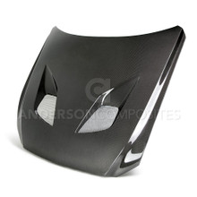 Anderson Composites AC-HD15FDMU-TT-DS - 15-17 Ford Mustang (Excl. GT350/GT350R) Type-TT Double Sided Hood