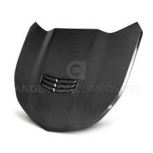 Anderson Composites AC-HD19CHCAM-OE - 16-19 Chevrolet Camaro Carbon Fiber Type-OE Style Hood