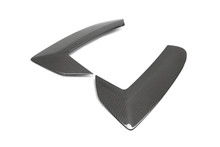 Anderson Composites AC-SC20CHC8 - 20-21 Chevrolet Corvette C8 Stingray Carbon Fiber Side Scoops