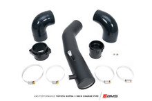AMS AMS.38.09.0001-1 - Performance 2020+ Toyota Supra A90 Aluminum 3in Charge Pipe Kit