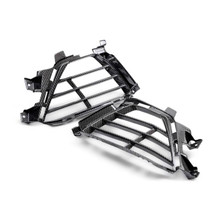 Anderson Composites AC-LV22CT5BW - 22-24 Cadillac CT5 Black Wing Type-OE Carbon Fiber Lower Grille