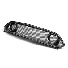 Anderson Composites AC-UG21FDMUM1 - 21-22 Ford Mustang Mach 1 CF Upper Grille