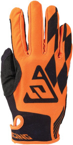 Answer 442862 - 25 Ascent Prix Gloves Hyper Orange/Black Youth - Small
