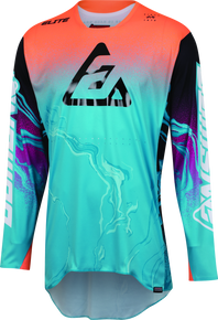 Answer 447474 - 23 Elite Fusion Jersey Astana/Orange/Rhodamine -  Large