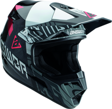 Answer 447713 - AR3 Ronin Helmet Black/White/Crimson - XL
