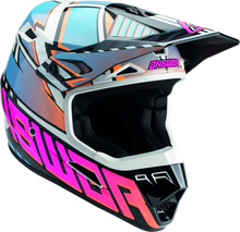 Answer 447724 - AR3 Rapid Helmet Blue/Orange/Rhodamine - Large