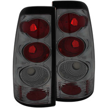 Anzo 211161 - 1999-2002 Chevrolet Silverado 1500 Taillights Smoke
