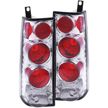 Anzo 211147 - 1996-2002 Gmc Savana Taillights Chrome
