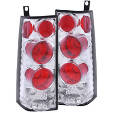 Anzo 211088 - 2003-2015 Chevrolet Express Taillights Chrome