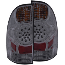Anzo 311179 - 2005-2015 Toyota Tacoma LED Taillights Smoke