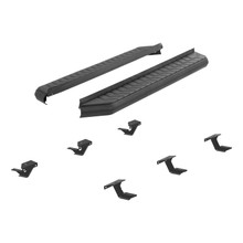 ARIES 2061009 - AeroTread 5" x 67" Black Stainless Running Boards, Select Jeep Grand Cherokee