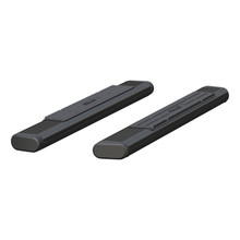 ARIES B2853 - 6" x 53" Black Aluminum Oval Side Bars (No Brackets)