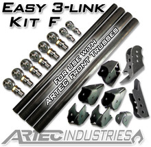 Artec Industries LK0110 - Easy 3 Link Kit F for Artec Trusses No Tubing Outside Frame Dodge Front Driver Rear Passenger