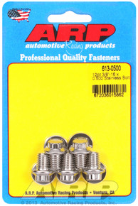 ARP 613-0500 - 3/8-16 x 0.500 12pt SS bolts