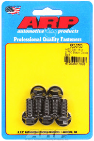 ARP 652-0750 - 3/8-16 X 0.750 hex black oxide bolts