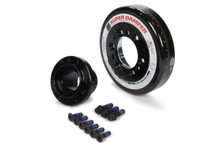 ATI 917783K - Damper - 7.074in - Steel - Chevy SB - w/BB 1.60 Snout - C-Bore Front - w/2nd 1/4 Keyway - 3 Ring