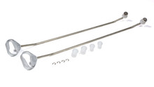 Auto-Loc AUTBCPROP - Door Prop - 16.5 in Long - Aluminum / Steel - Natural / Polished - Pair