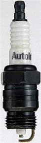 Autolite 45 - Spark Plug - 18 mm Thread - 0.468 in Reach - Tapered Seat - Resistor - Each