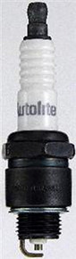Autolite 85 - Spark Plug - 14 mm Thread - 0.375 in Reach - Gasket Seat - Resistor - Each