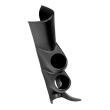 AutoMeter 17104 - 99-06 GMC Sierra/Dmax (w/o speaker) Dual Pillar - Black