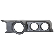 AutoMeter 49102 - 87-93 Ford Mustang (Fox Body) Dash Top Triple 5in Pedestal Tach 2-5/8in X2