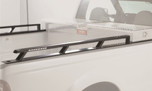 Backrack 80521TB - 2017+ Superduty Aluminum 8ft Bed Siderails - Toolbox 21in
