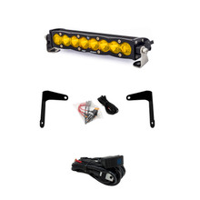 Baja Designs 447038 - Can-Am X3 Shock Mount Kit w/10in S8 Light Bar Baja Amber