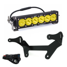 Baja Designs 447120 - Can-Am Maverick X3 Baja Amber 10 Inch OnX6+ Shock Mount Kit