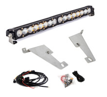 Baja Designs 448076 - 2022 Toyota Tundra 20 Inch S8 Behind Bumper Kit Clear Non-Hybrid