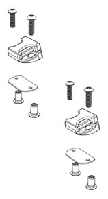 BAK PARTS-356A0002 - Flip Top Side Buckle End Clips Qty 2 (w/ Hardware)