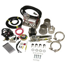 BD Diesel 1028135 - Exhaust Brake - Universal 3.5in c/w Air Compressor