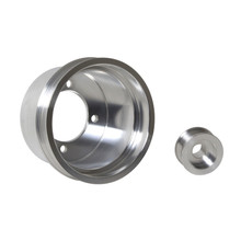 BBK 1619 - 94-98 Mustang 3.8 V6 Underdrive Pulley Kit - Lightweight CNC Billet Aluminum (2pc)