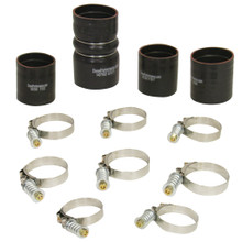 BD Diesel 1047037 - Intercooler Hose & Clamp Kit - 2008-2010 Ford 6.4L Powerstroke