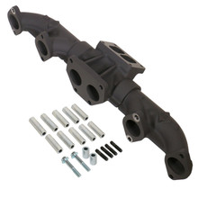 BD Diesel 1048008 - BD Cummins ISX Exhaust Manifold Pre-2002 T6 Upgrade 10mm Studs